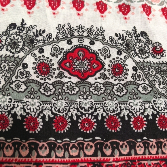 NWOT ~ SHEIN Boho Tribal Print Shift Dress - Picture 7 of 10